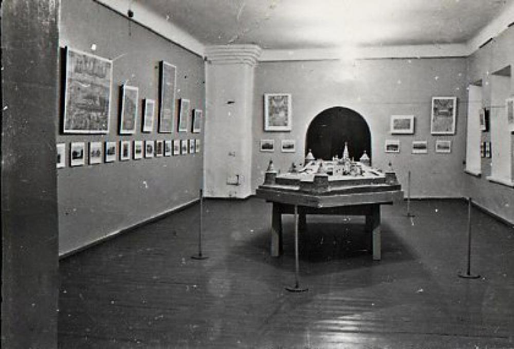 Первая экспозиция, фото 1970 г. Из архива Соловецкого музея-заповедника.
