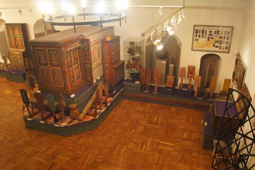 На экспозиции Вологодского музея-заповедника по народному искусству